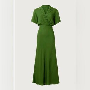 Reformation Danika Dress - Medium - Green